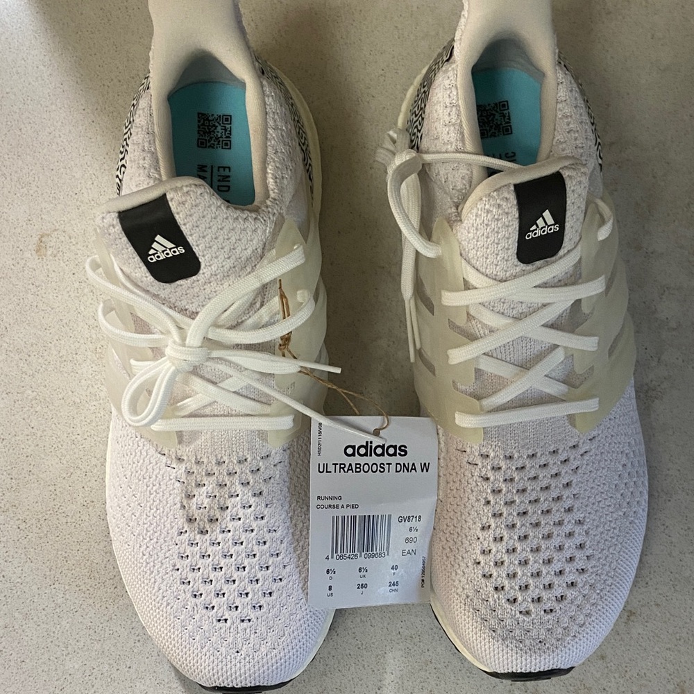 Adidas Ultraboost DNA W Cream and Black Sneakers